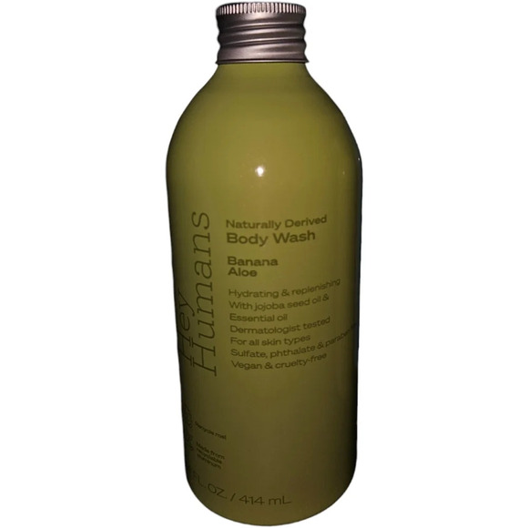 Hey Humans Naturally Derived Body Wash Scent: Banana Aloe - Picture 1 of 3